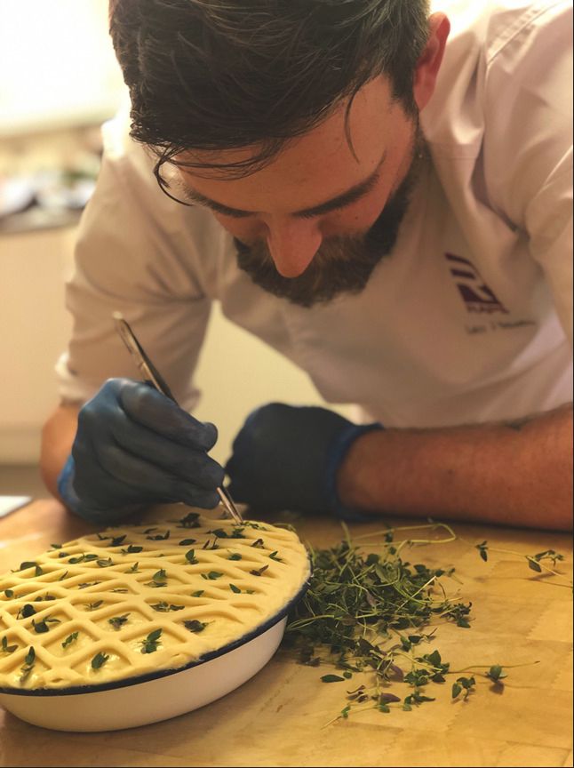 chef preparing food 